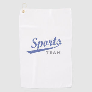 Generisches Sportteam Golfhandtuch