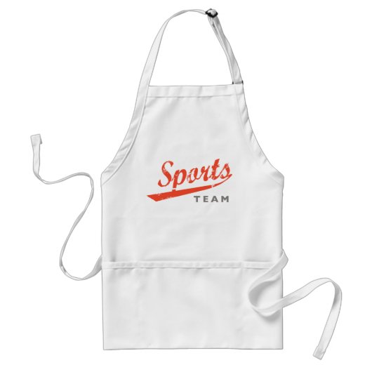 Generisches Sportteam Schürze (Vorne)