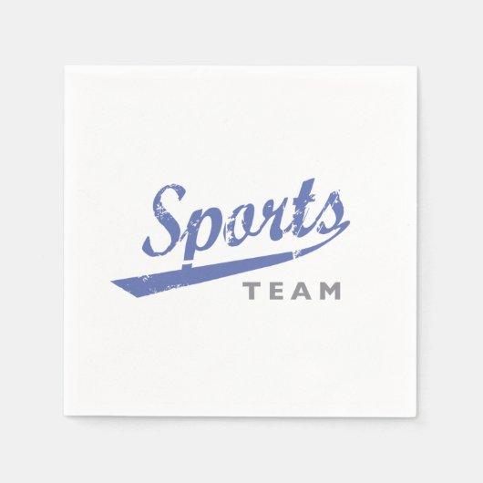 Generisches Sportteam Serviette (Vorderseite)