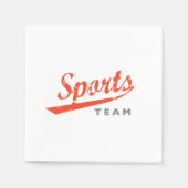 Generisches Sportteam Serviette (Vorderseite)