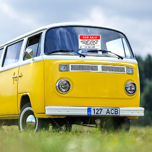 Generisches Zu-Verkaufen-Haus-Auto-Van-LKW anpasse Fensteraufkleber