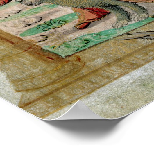 Generosität gegen Avarien Poster (Ecke)