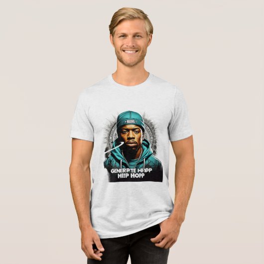 Generpte Hopp T - Shirt (Vorderseite voll)