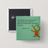 Genese 12:3 button (Vorne & Hinten)