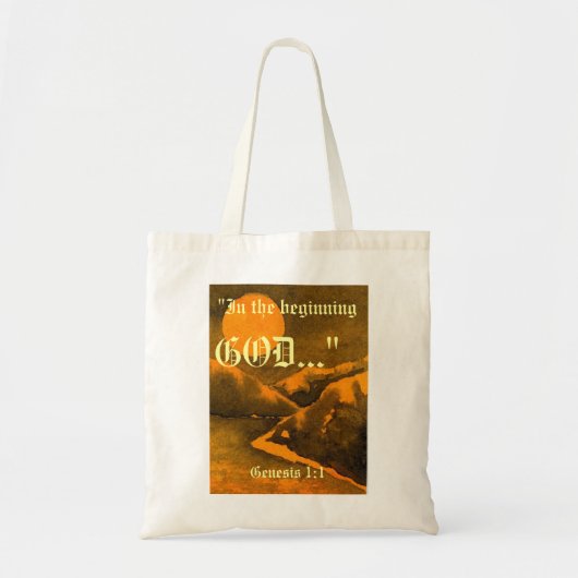 Genese 1:1 Bag Tragetasche (Vorne)