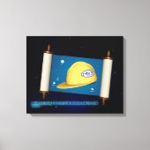 Genese 1:1 - Bauen Leinwanddruck (Vorderseite)