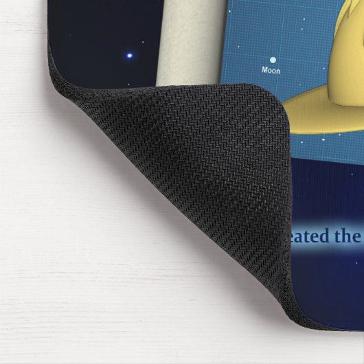 Genese 1:1 - Bauen Mousepad (Ecke)