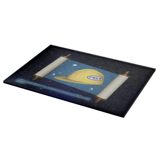 Genese 1:1 - Bauen Schneidebrett (Ecke)