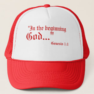 Genese 1:1 Hat Truckerkappe