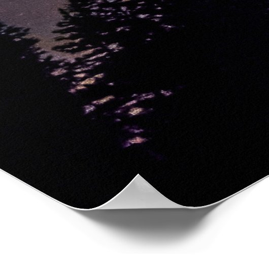 Genese 1:1 in der Anfängerskriptur Christlich Poster (Ecke)