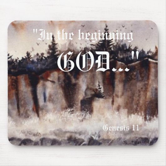 Genese 1:1 Mousepad (Vorne)