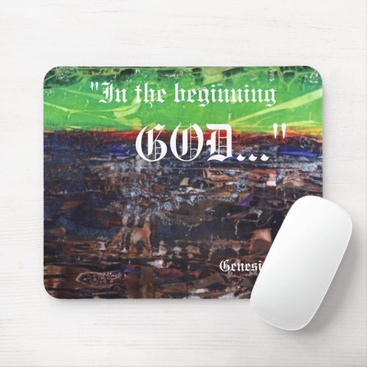 Genese 1:1 Mousepad (Mit Mouse)