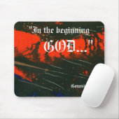 Genese 1:1 Mousepad (Mit Mouse)