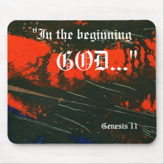 Genese 1:1 Mousepad