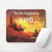 Genese 1:1 Mousepad (Mit Mouse)
