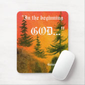 Genese 1:1 Mousepad (Mit Mouse)