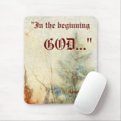Genese 1:1 Mousepad (Mit Mouse)
