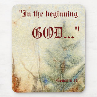 Genese 1:1 Mousepad