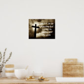 Genese 1:1 Poster (Küche)