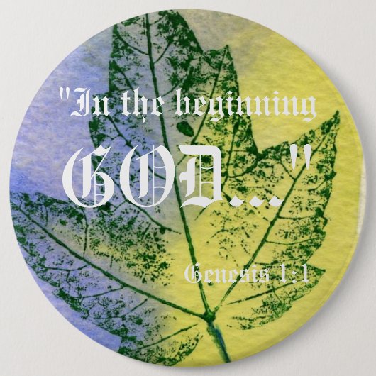Genese 1:1 Schaltfläche Button (Vorderseite)