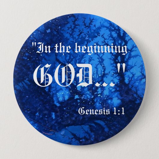 Genese 1:1 Schaltfläche Button (Vorderseite)