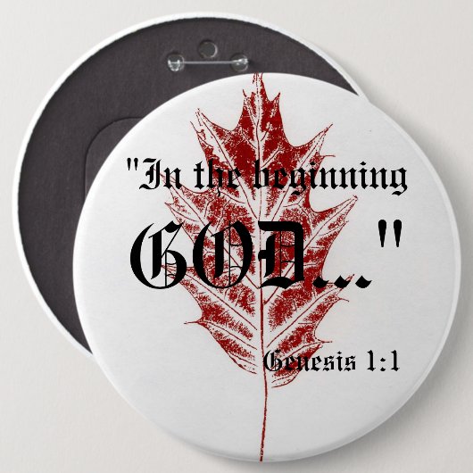 Genese 1:1 Schaltfläche Button (Vorne & Hinten)