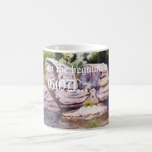 Genese 1:1 Tasse (Mittel)