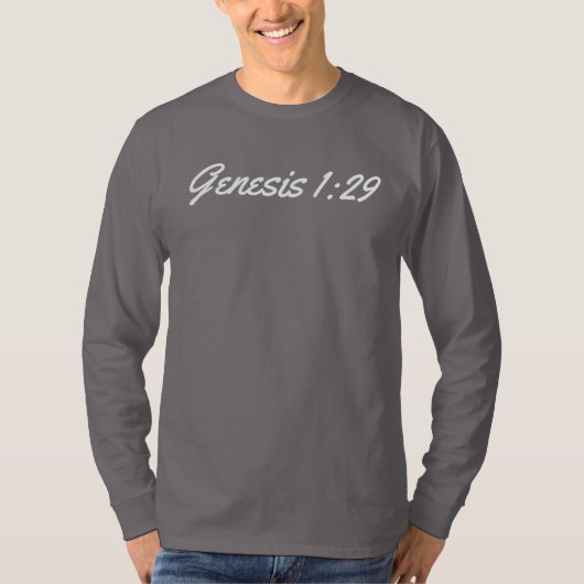Genese 1:29 T-Shirt (Vorderseite)