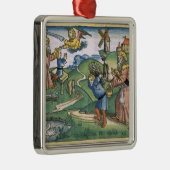 Genese 21 1-14 Abrahams, der oben von Isaac, Franc Ornament Aus Metall (Rechts)