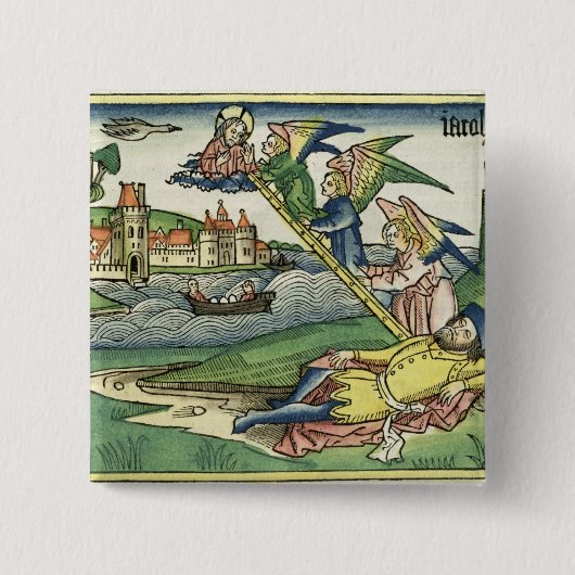 Genese 28 10 Jakobs Leiter, vom 'Nürnberg Button (Vorderseite)