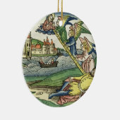 Genese 28 10 Jakobs Leiter, vom 'Nürnberg Keramikornament (Rechts)