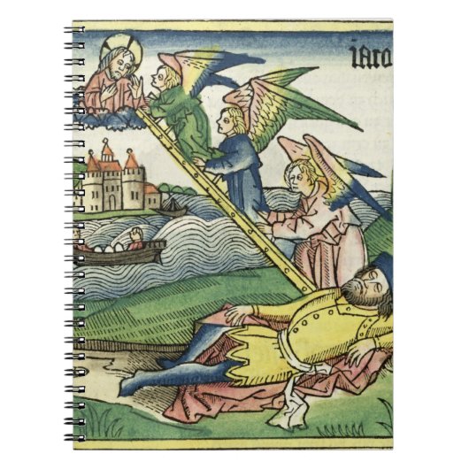 Genese 28 10 Jakobs Leiter, vom 'Nürnberg Notizblock (Vorderseite)