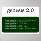 Genese 2.0 poster (Vorne)