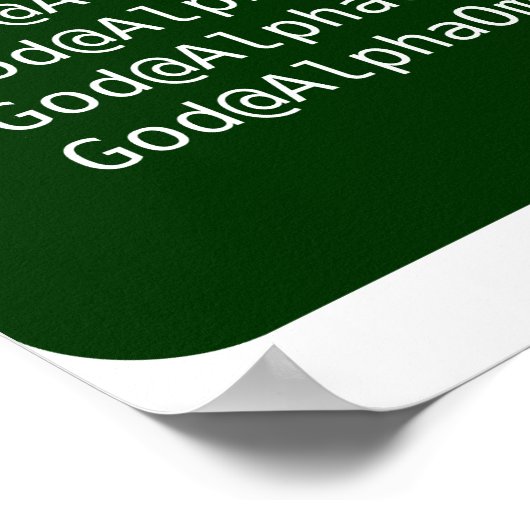 Genese 2.0 poster (Ecke)