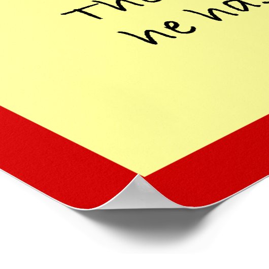 Genese 3:14-15 poster (Ecke)