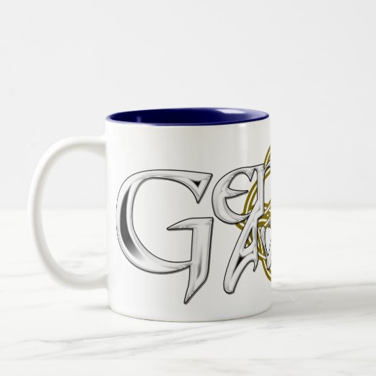 Genese Avalon Logo-Tasse Zweifarbige Tasse (Links)