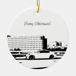 Genese-Coupé-Rollenschuß Keramikornament