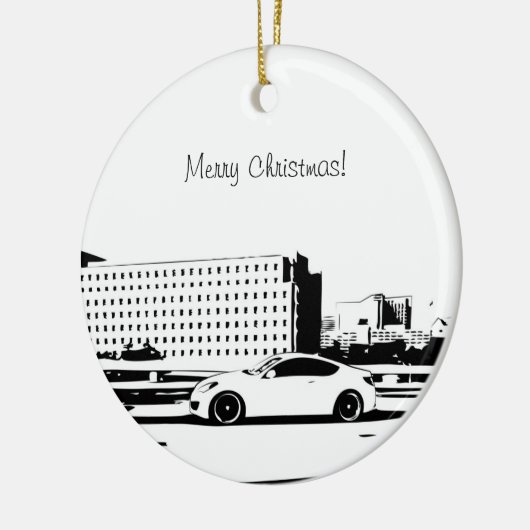 Genese-Coupé-Rollenschuß Keramikornament (Links)