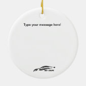 Genese-Coupé-Rollenschuß Keramikornament (Hinten)