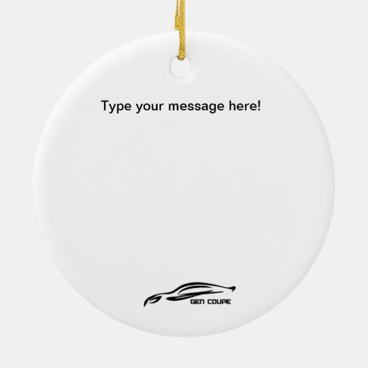 Genese-Coupé-Rollenschuß Keramikornament (Hinten)