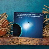 Genese - Licht und Dunkelheit Fotoplatte (Seite)