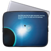 Genese - Licht und Dunkelheit Laptopschutzhülle (Vorderseite)