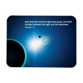 Genese - Licht und Dunkelheit Magnet (Horizontal)