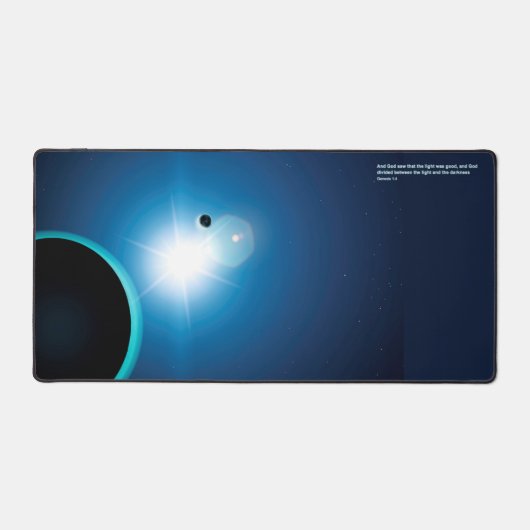 Genese - Licht und Dunkelheit Schreibtischunterlage (Vorderseite)