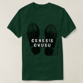 Genese owusu klassischer Stiefel T-Shirt (Design vorne)