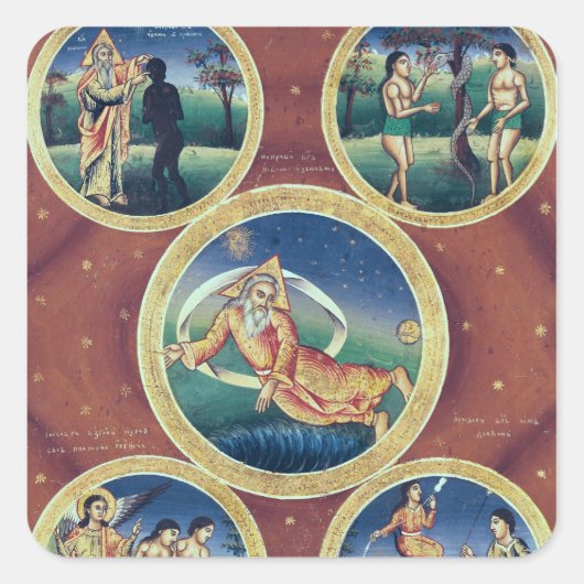 Genese Quadratischer Aufkleber (Vorderseite)