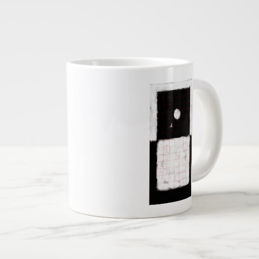 Genese-Tag 1: Licht 2014 Jumbo-Tasse (Vorderseite Rechts)
