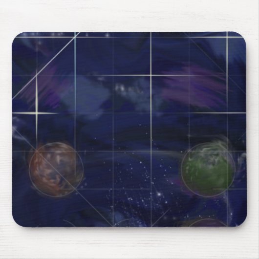 Genese-Tag 4: Sterne 2014 Mousepad (Vorne)