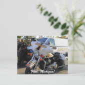 Genesee Landkreis Sherriff Postkarte (Stehend Vorderseite)