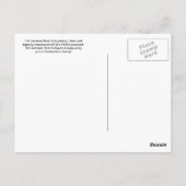 Genesee River & Aqueduct Postcard Postkarte (Rückseite)